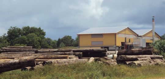 La centrale biomasse de Kourou, photo Voltalia