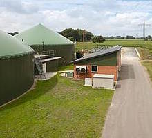 Installations de méthanisation de Dirk Westrup à Linne aux Pays Bas, photo BioConstruct