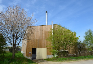 La chaufferie bois de l'EARL Saint-Nicolas, photo Frédéric Douard