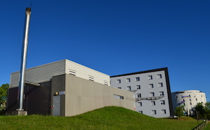 La chaufferie bois de l'IUT de Bordeaux à Talence, 1,5MW, photo Frédéric Douard