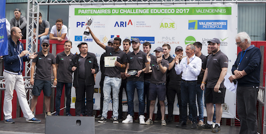 La remise des prix du Trophée GRTgaz le 20 mai 2017 à Valenciennes, photo Cédric Martigny