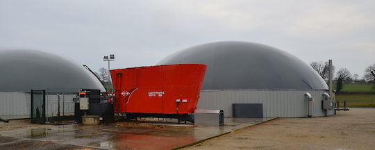 L’usine de méthanisation de la Chapelle-Caro chauffe un industriel