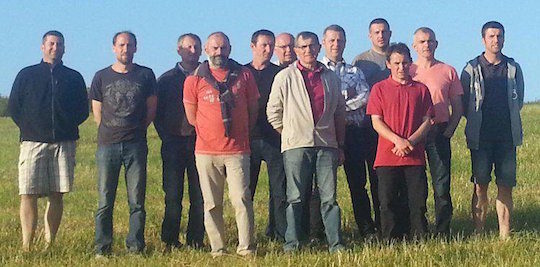 Les 12 énergiculteurs de lOust, photo Josselin Guého