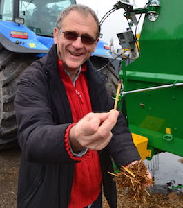 Florent Cozon représente Biogas Systems en France, photo Frédéric Douard