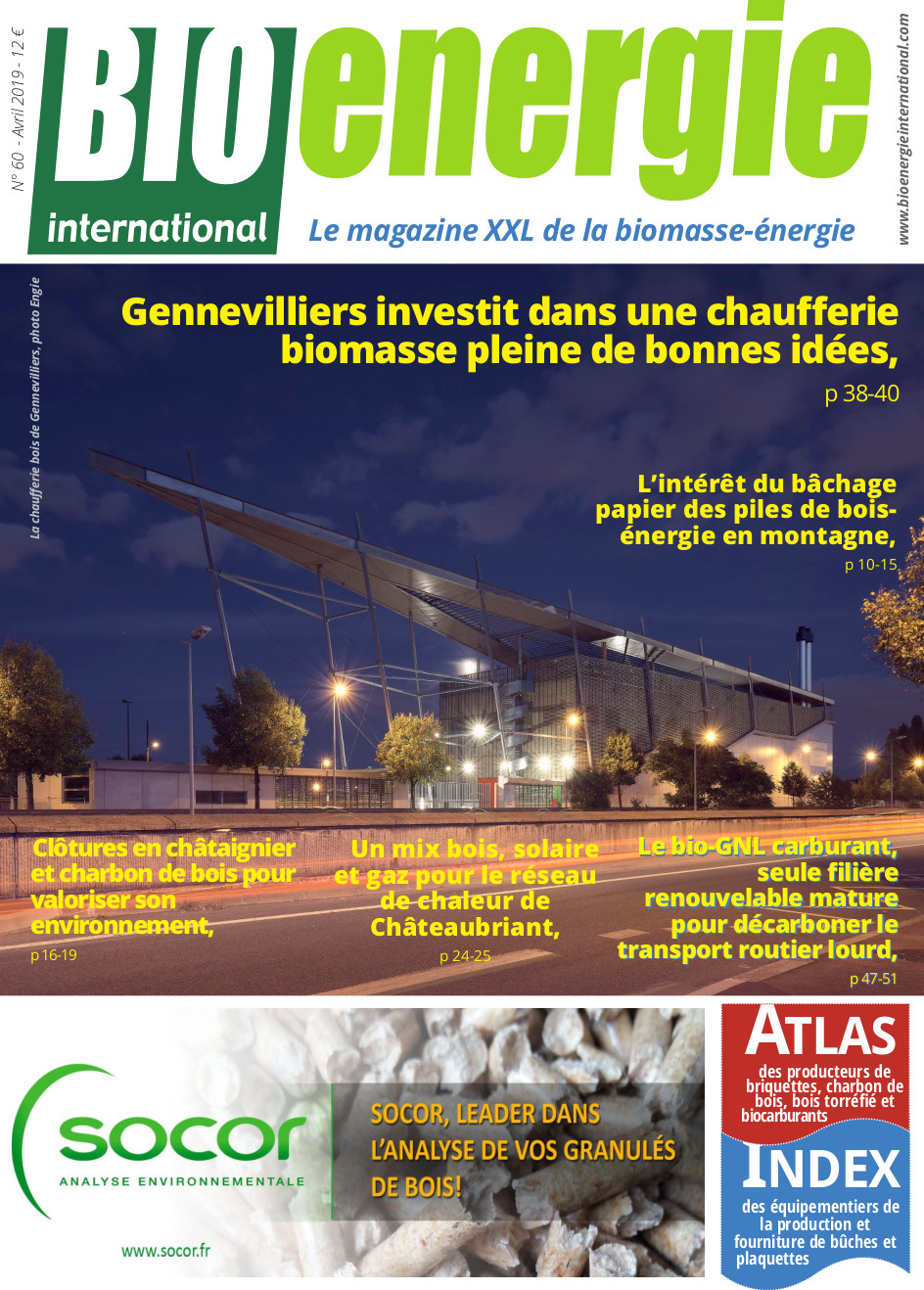 Bioénergie International n°60 – Avril 2019