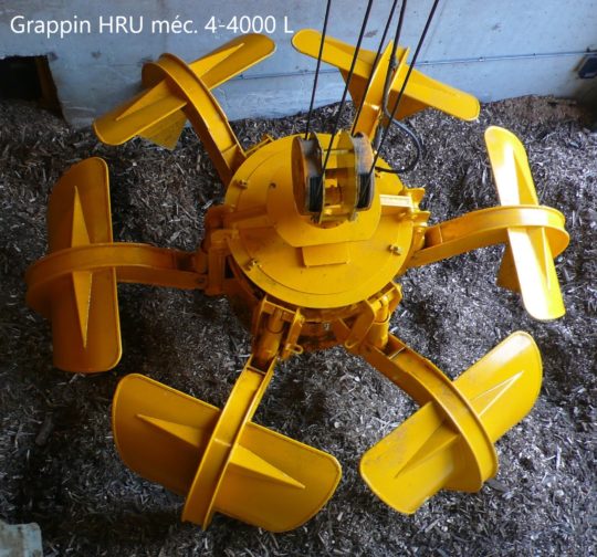 Euroben, fabricant de grappins et bennes électro-hydrauliques