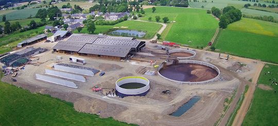 HoSt construit sa première unité de  biométhane de la gamme Microferm+ en France