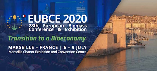 Marseille accueillera le 28éme conférence européenne de la biomasse du 27 au 30 avril 2020