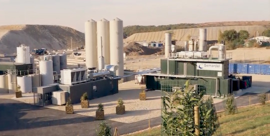 La valorisation du biogaz sur  l’Ecosite de Vert-le-Grand et Echarcon