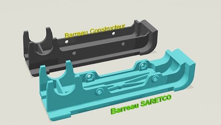 Saretco optimise les barreaux de grille standard pour foyers biomasse