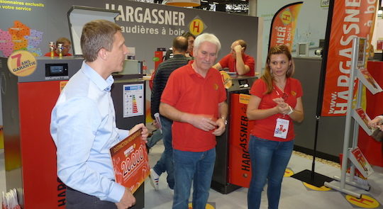 Hargassner célèbre sur Interclima sa 20 millième chaudière à bois livrée en France