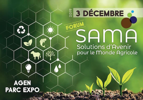 3 décembre 2019, forum Solutions d’Avenir pour le Monde Agricole