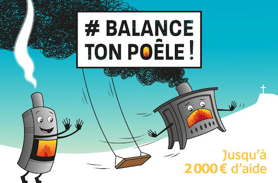 Balance ton poêle pour  améliorer la qualité de l’air et dépenser moins !