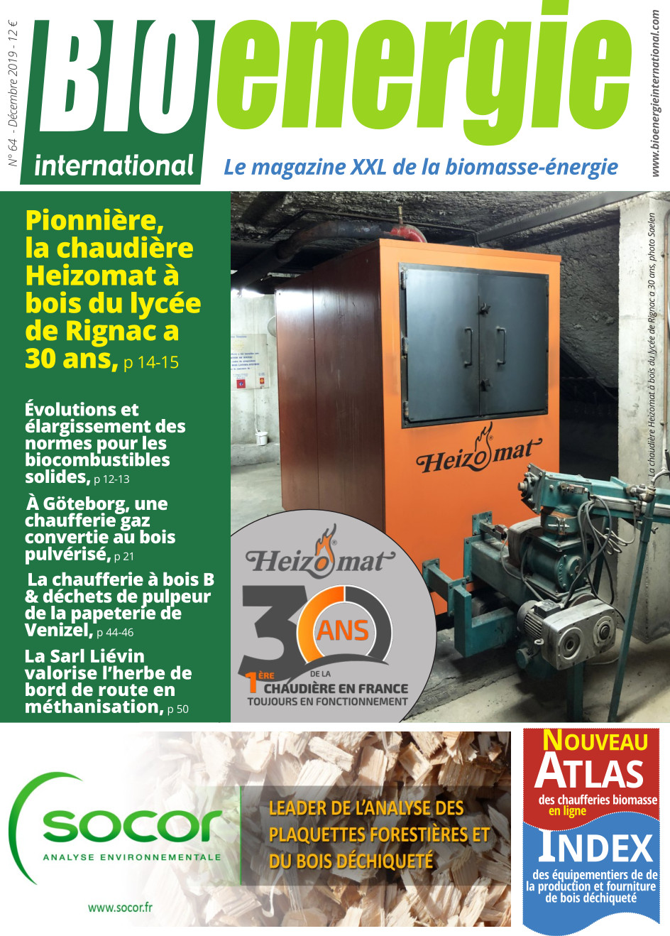 Bioénergie International n°64 – Décembre 2019