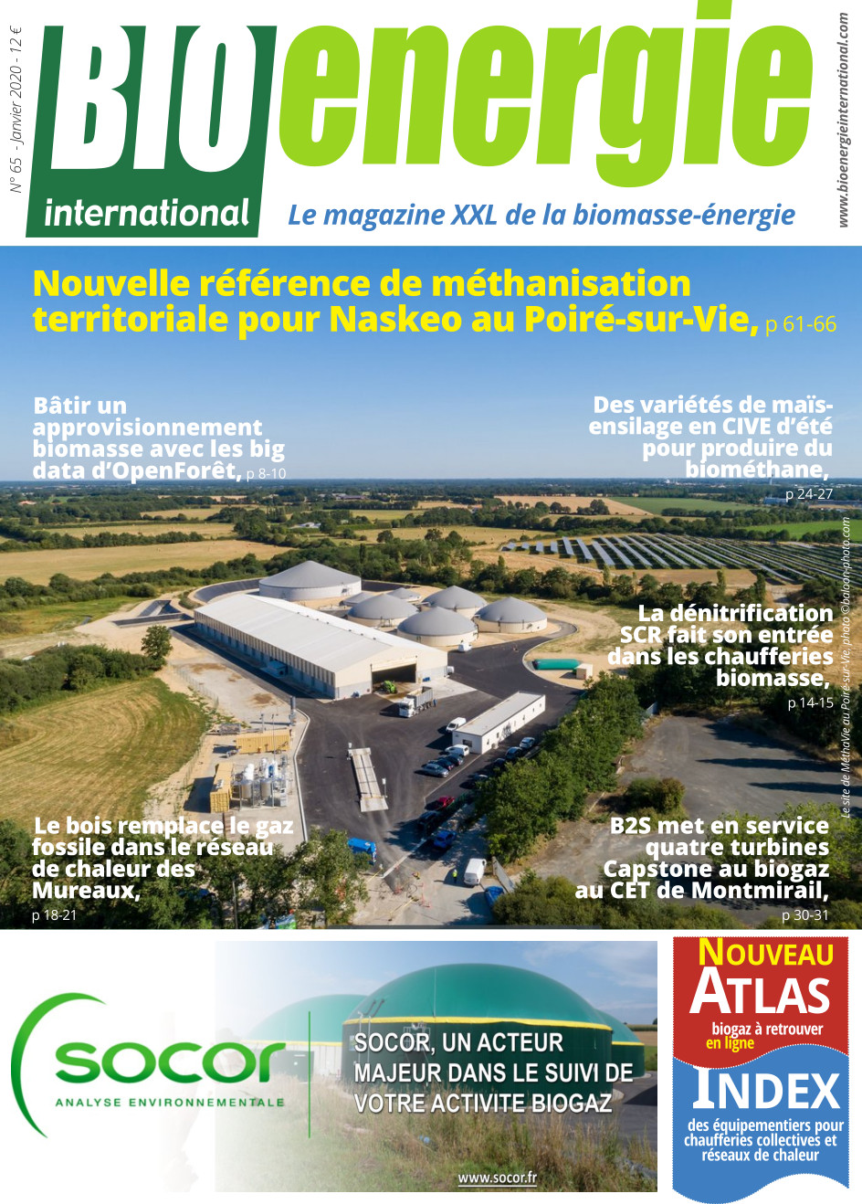 Bioénergie International n°65 – janvier 2020