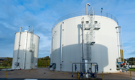 La STEP des Mureaux, première d’Ile-de-France à injecter du biométhane