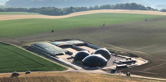 Saconin Biométhane dans le Soissonnais, une production 100 % végétale