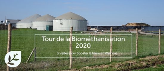 5, 16 & 31 mars 2020, trois visites pour découvrir la méthanisation en Wallonie