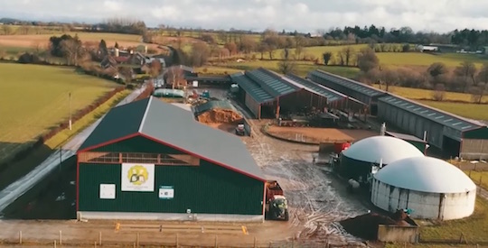 L’unité de méthanisation biologique du GAEC Lait des Champs