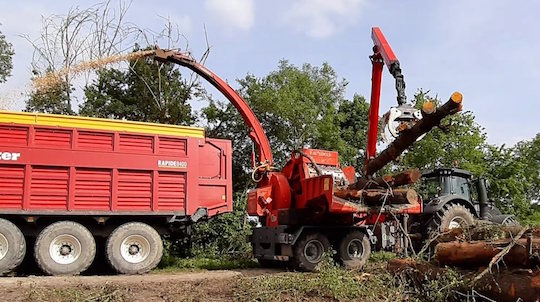 En Vendée, les outils de Valdéfis pour produire du bois-énergie certifié CBQ+