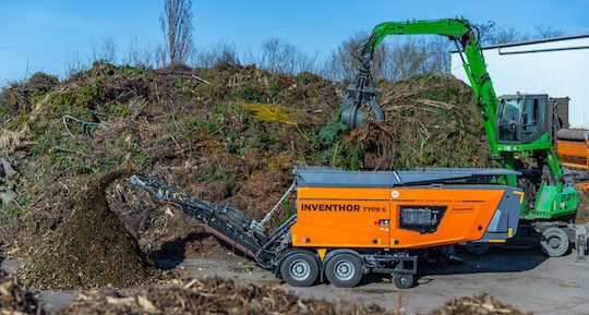 Inventhor Type 6, le dernier broyeur lent de chez Doppstadt