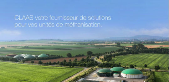 CLAAS votre fournisseur de solutions pour vos unités de méthanisation