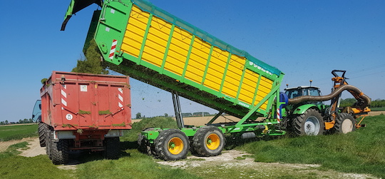 La Sarl Liévin valorise l’herbe de bord de route en méthanisation