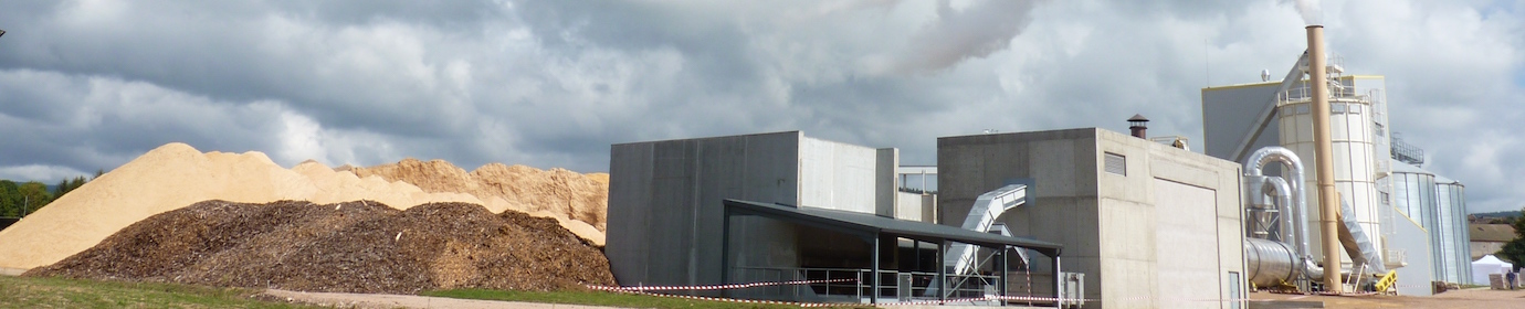 Usine de granulés de bois, photo Frédéric Douard