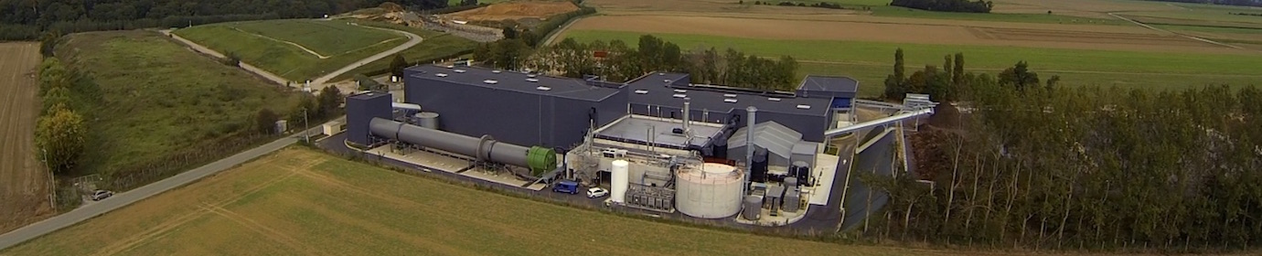 L’usine de méthanisation de Brametot, photo Valor’Caux