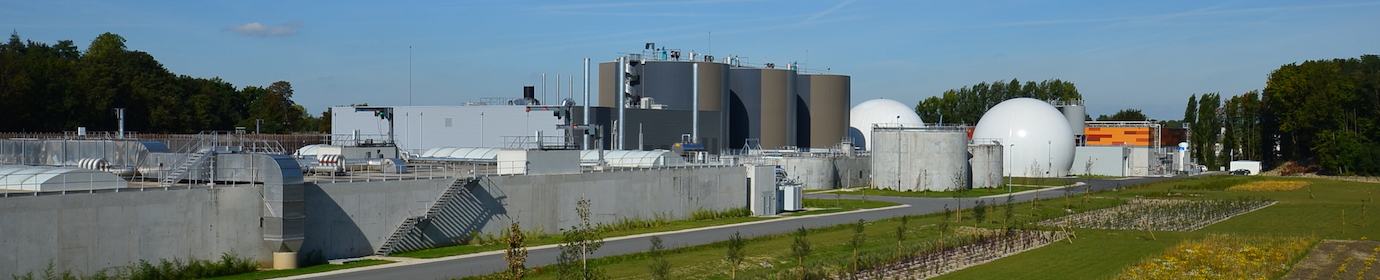 STEP Ovilléo avec production de biogaz, photo Frédéric Douard