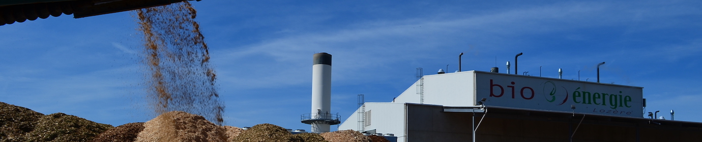 La centrale biomasse de Mende, photo Frédéric Douard