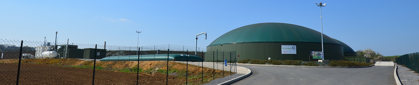 Unité de méthanisation d’Epaux-Bézu, photo Frédéric Douard