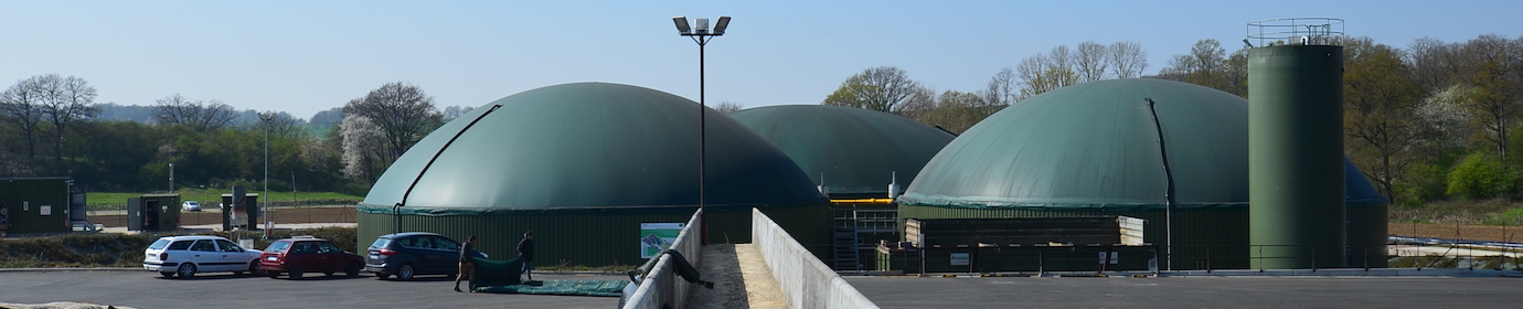 Usine de biométhane d’Epaux-Bézu, photo Frédéric Douard