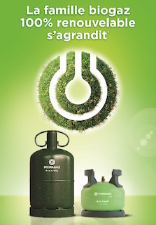 Primagaz lance la première bouteille de gaz 13 kg avec 20 % de biopropane