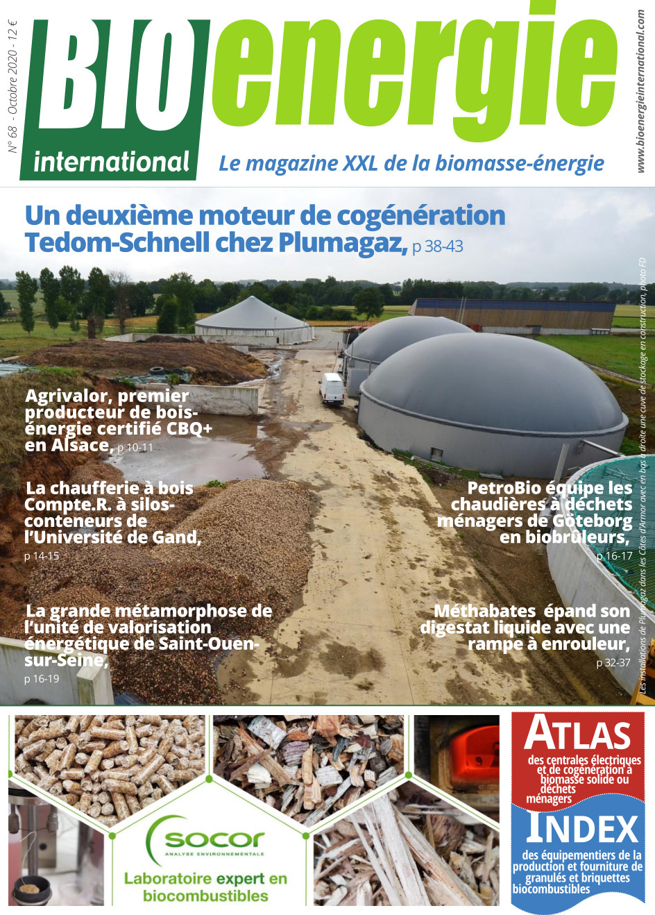 Bioénergie International n°68 – octobre 2020