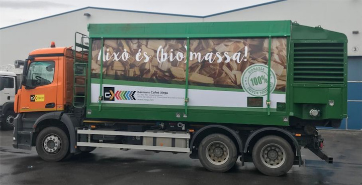 Les caissons souffleurs de bois-énergie Cubas Segre arrivent en France