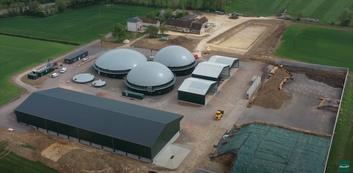 Vidéo de la construction de Beaulieu Méthanergie produisant du biogaz de CIVE