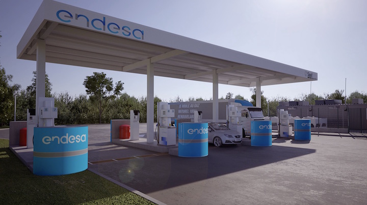 Endesa va distribuer le biométhane de la STEP de Valenton dans ses stations BioGNV