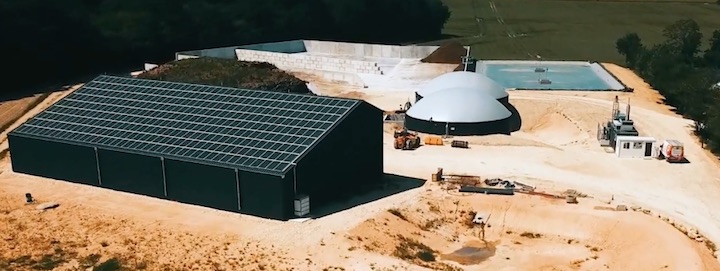 Vidéo sur l’unité de méthanisation de la Mosellerie Bio Énergie en Touraine