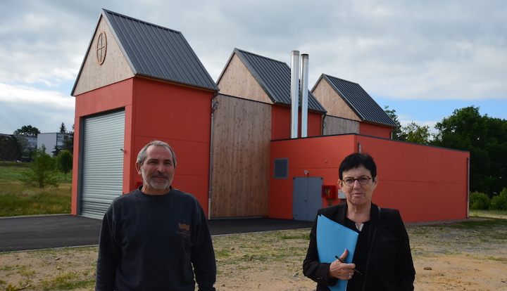 Une chaudière à bois de 400 kW pour la très jolie chaufferie de Bourbon-Lancy