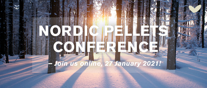 La Nordic Pellets Conference 2021 se tiendra en ligne le 27 janvier