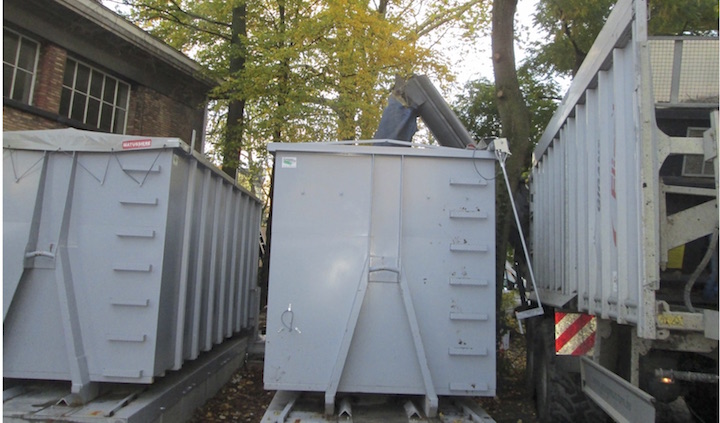 La chaufferie bois Compte R. à silos-conteneurs de l'Université de Gand –  MAGAZINE ET PORTAIL FRANCOPHONE DES BIOÉNERGIES