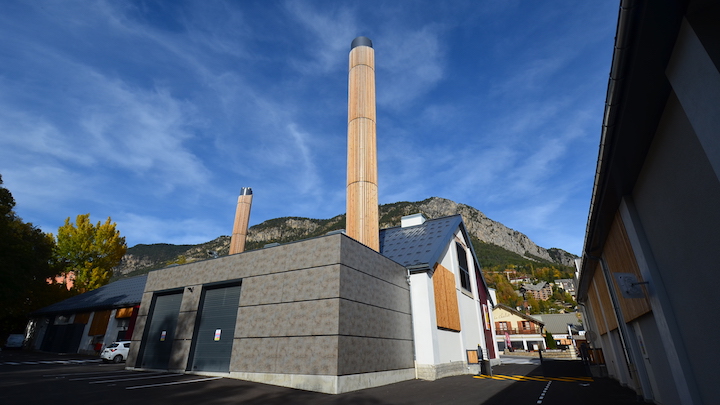 Briançon, ville la plus haute de France, chauffée par deux chaudières bois à hautes performances