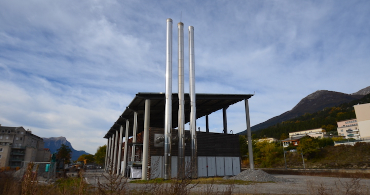 Deux électrofiltres APF à la chaufferie biomasse Gare d’Embrun