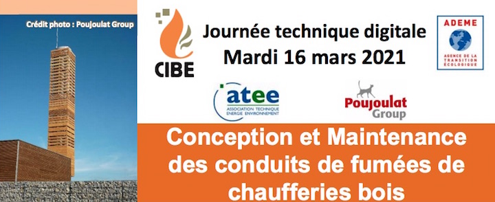 16 mars 2021, la conception et maintenance des conduits de fumées de chaufferies bois