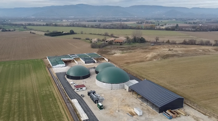 22 février 2024, visite du site de méthanisation Méthaveore à Etoiles-sur-Rhône – 26