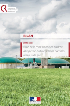 Bilan positif pour le droit à l’injection du biométhane en France