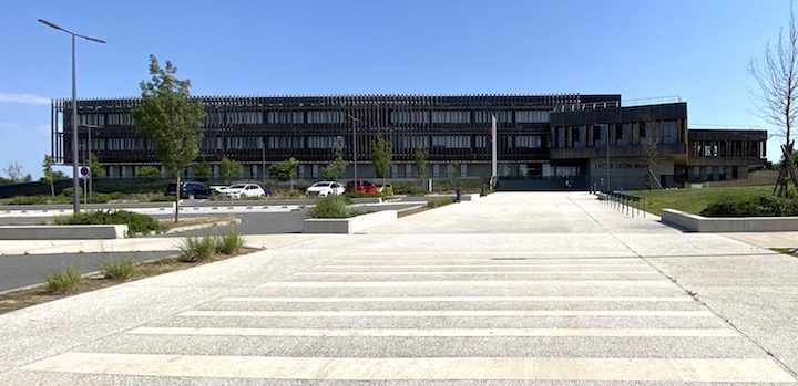 La chaufferie à bois du Lycée à énergie positive de Villefranche-de-Lauragais