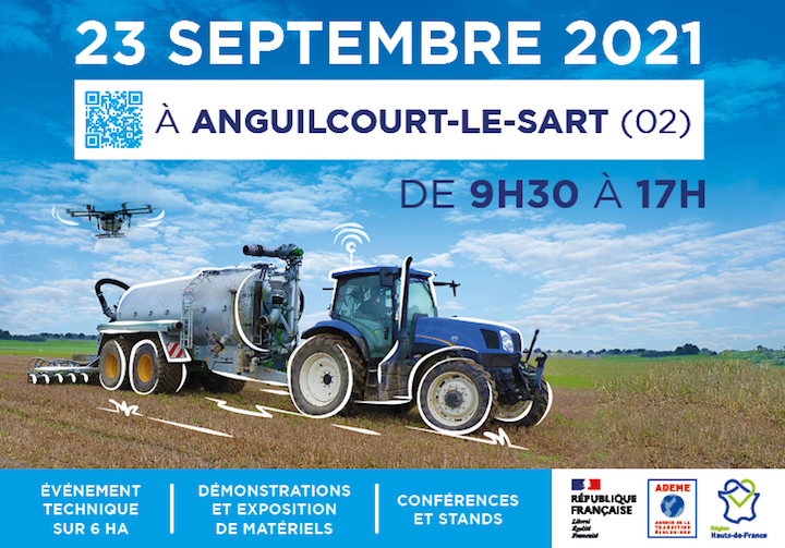 Epand’agri Day, 23 septembre 2021, l’épandage de digestat de méthanisation et d’effluents d’élevage