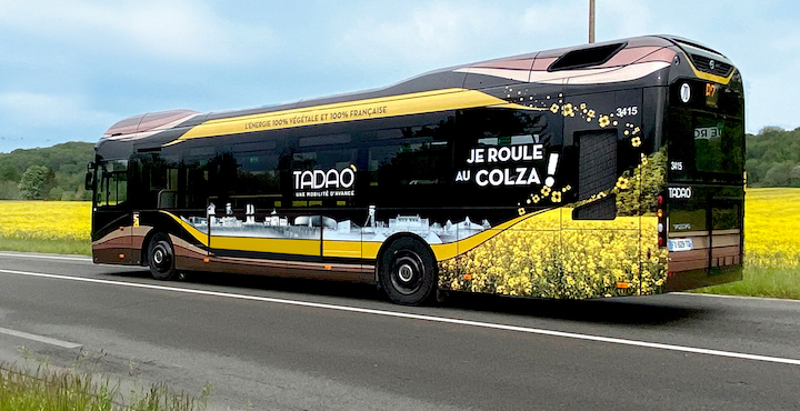 Le syndicat mixte des transports Artois-Gohelle fait rouler 26 bus au colza français